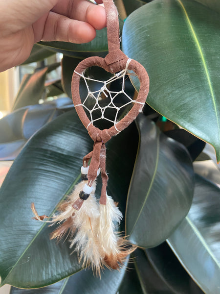 Heart dream catcher (small )