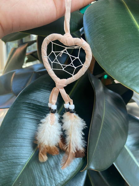 Heart dream catcher (small )