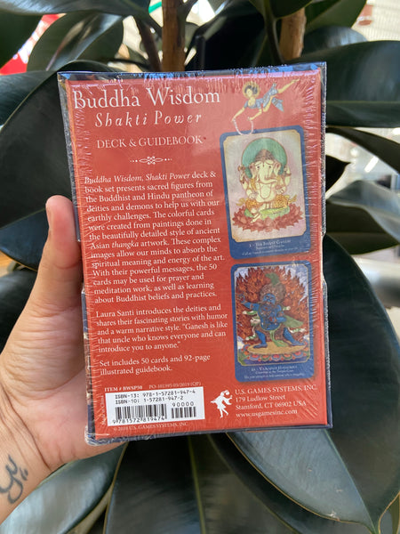 Buddha wisdom Oracle deck and guidebook