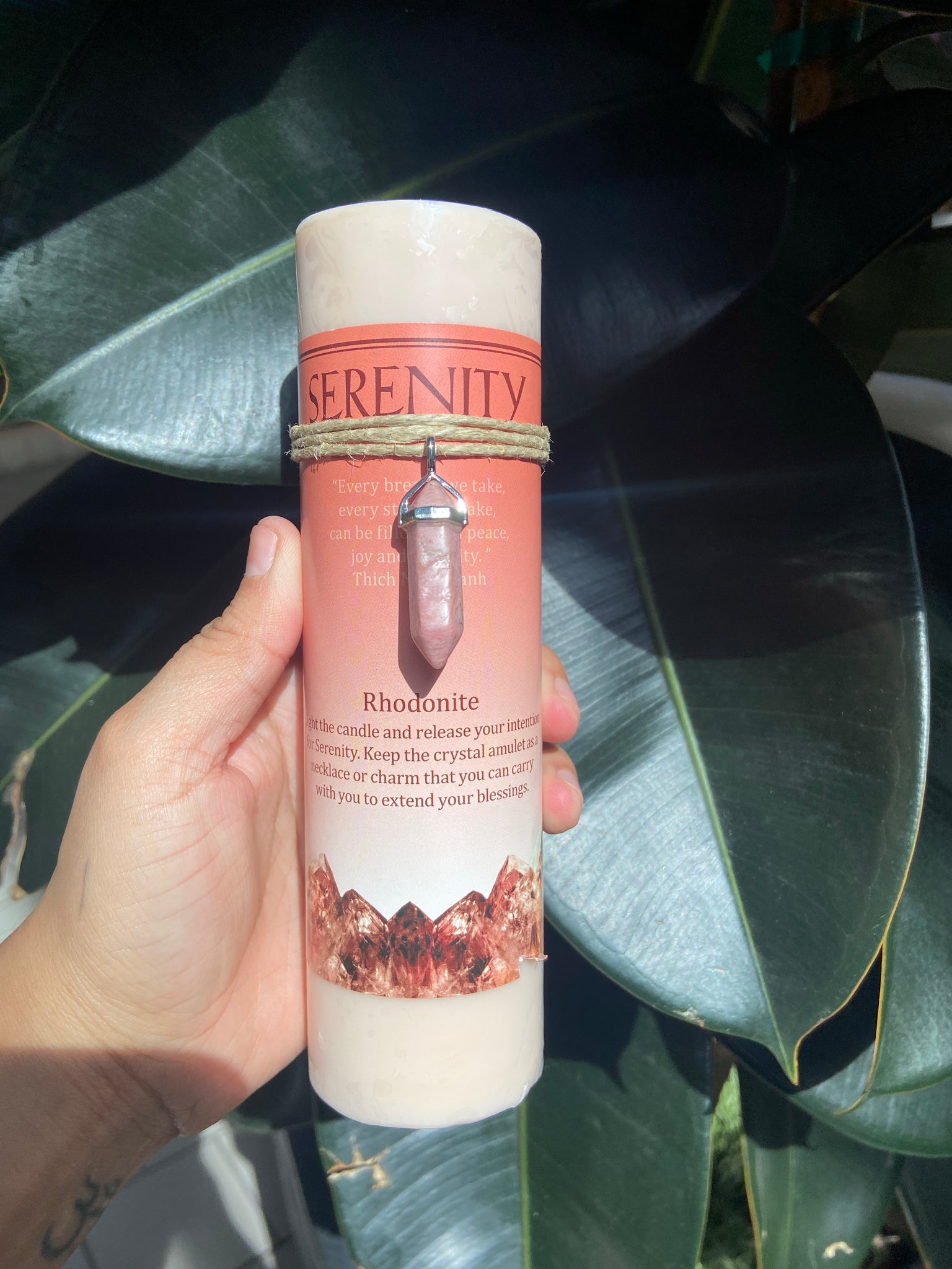 Serenity candle