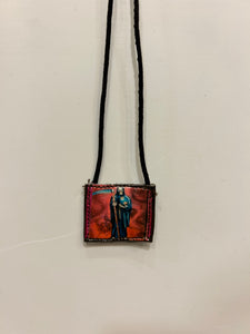 Santa muerte necklace