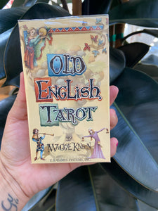 Old English Tarot deck