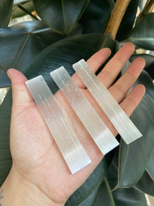Selenite crystal bars