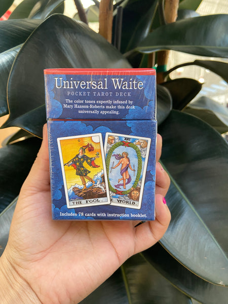 Universal waiter pocket tarot deck