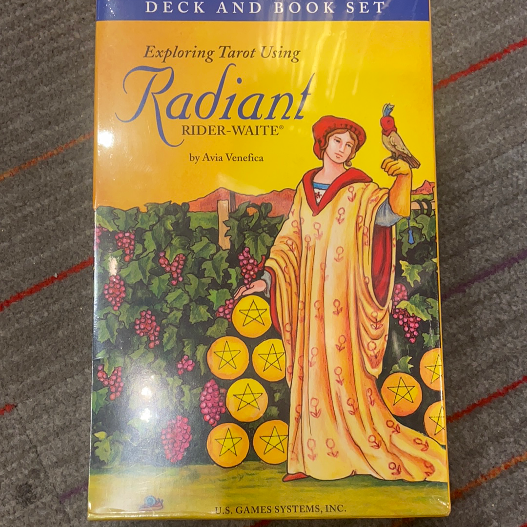 Radiant tarot deck and book