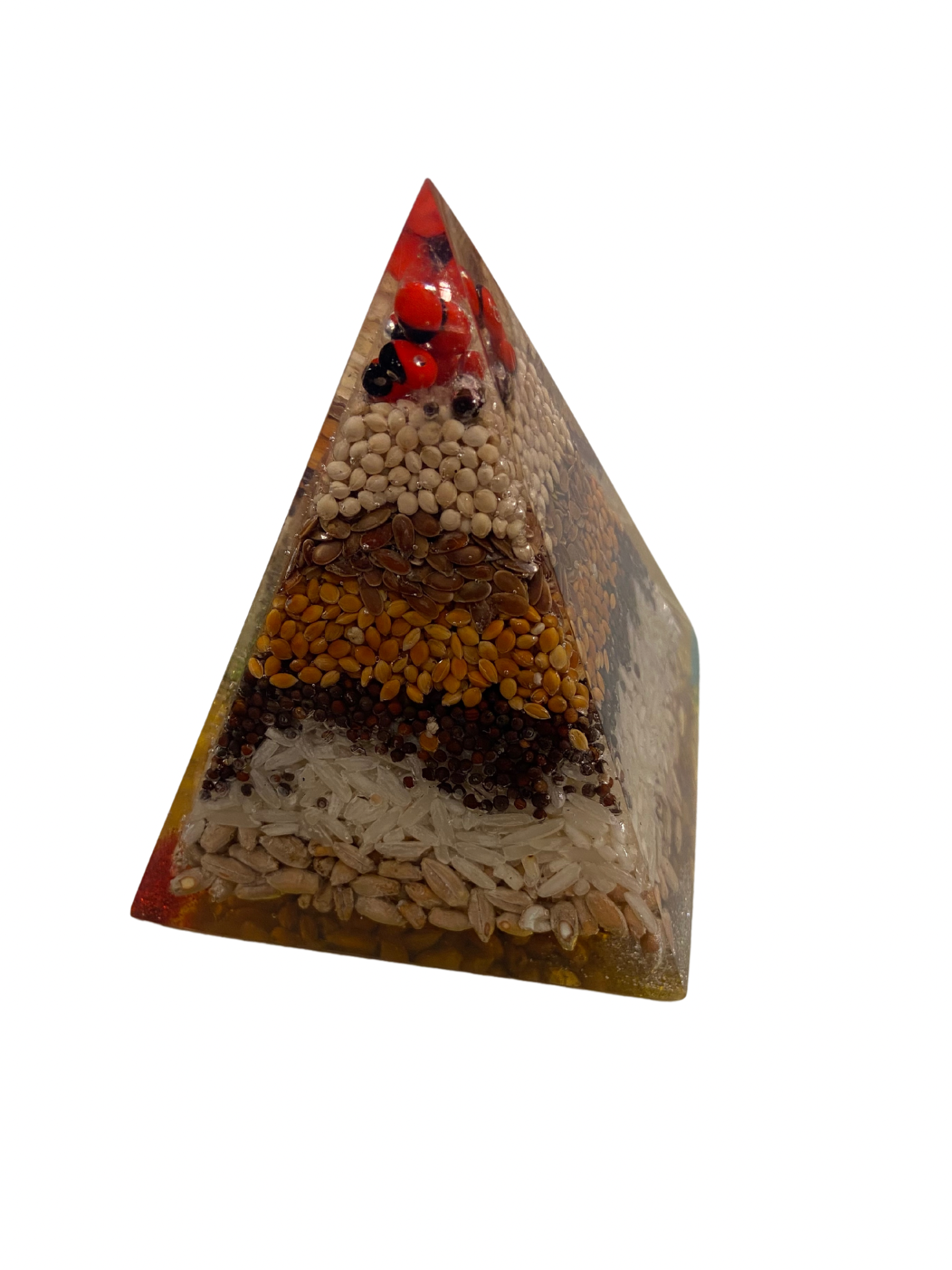 7 grain pyramid amulet