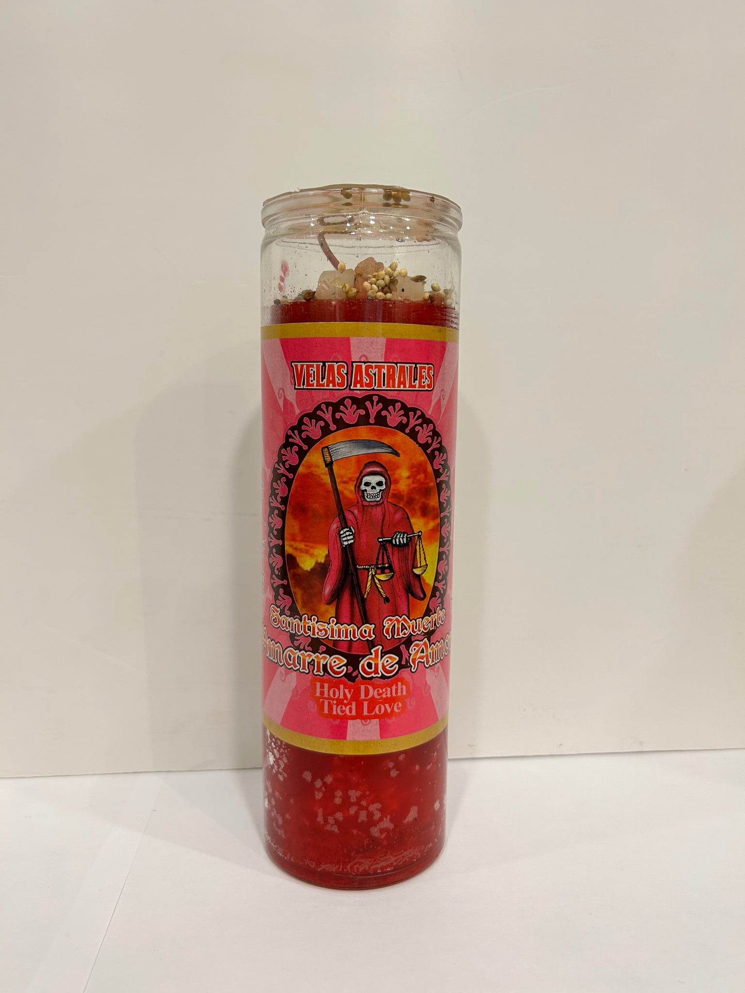 Santa muerte amarre de amor candle