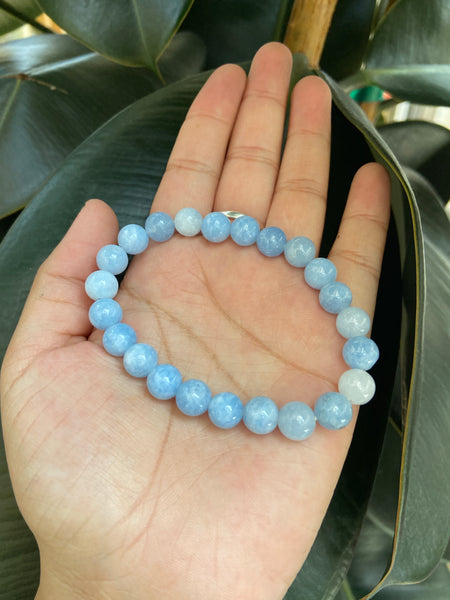 Amazonite crystal bracelet