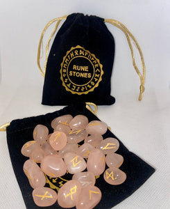 Rune crystals stone
