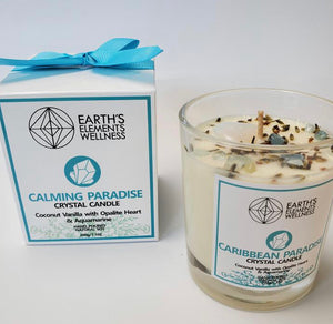 Calming  paradise healing candle