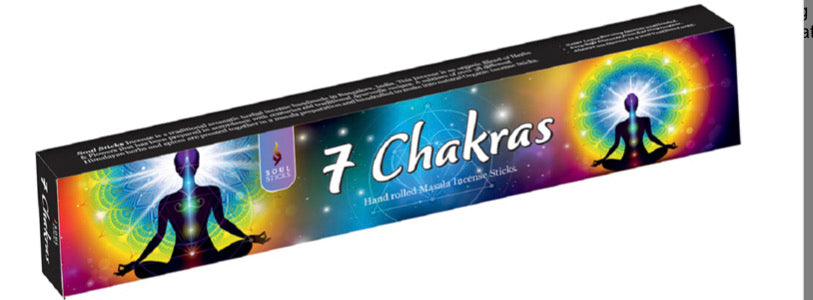 Seven chakras incense