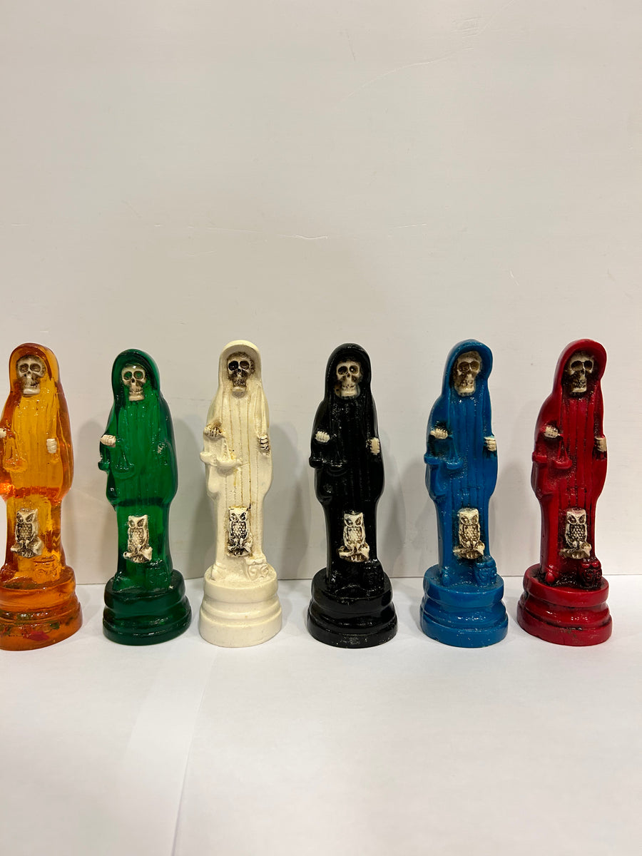 Santa muerte prepared statues Mystic Botanica