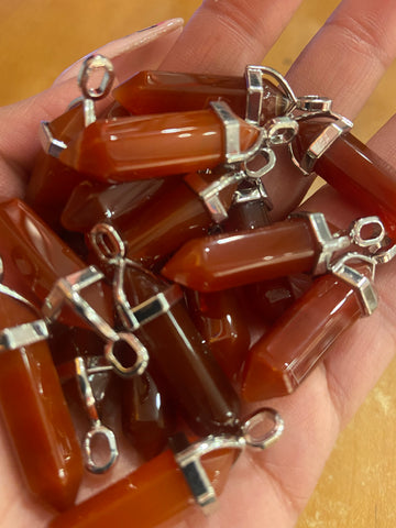 Carnelian pendent