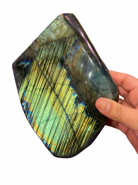 Large labradorite crystal